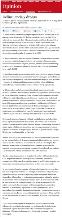 Delincuencia y drogas