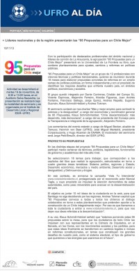 Ufro al día 20 noviembre 2013